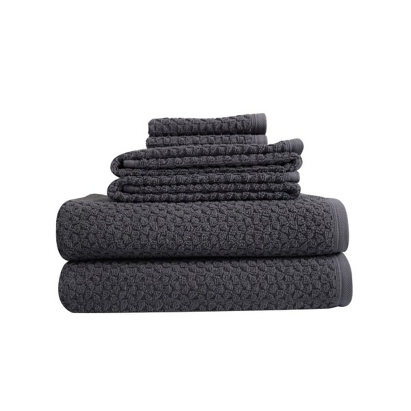 Classic Turkish Towels Hardwick Jacquard Lucia Minelli 6 Piece Set