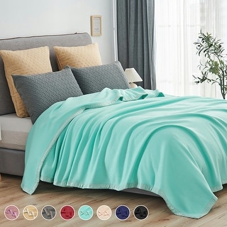 Summer Satin 100-percent Polyester Fleece Blanket