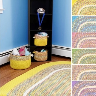 Rhody Rug Kid's Place Indoor/Outdoor Braided Area Rug