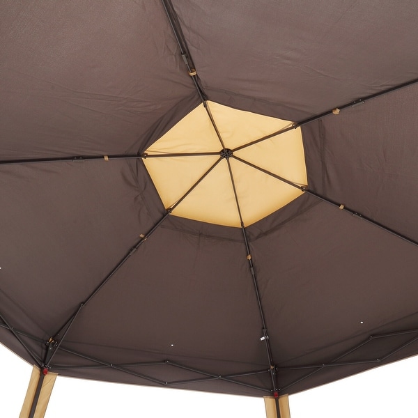 Ainfox Gazebo Outdoor Pop-up Canopy with Mosquito Net and Carry Bag