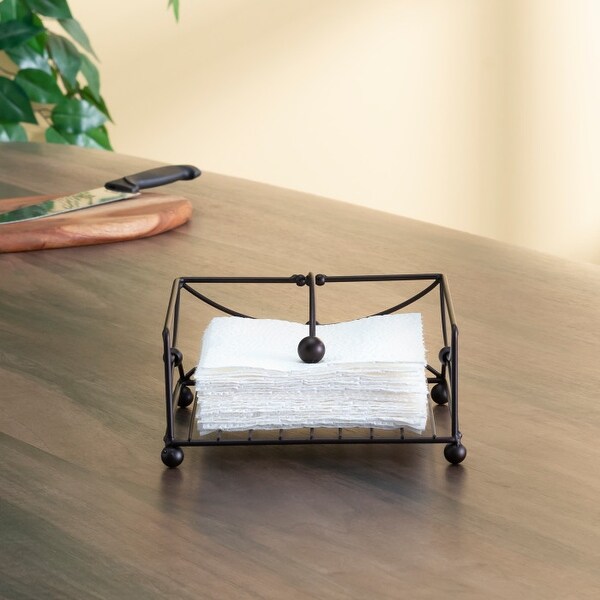 Flat Napkin Holder Bronze