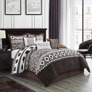 Grand Avenue Kylie 7 Piece Mid-Century Modern Comforter Set