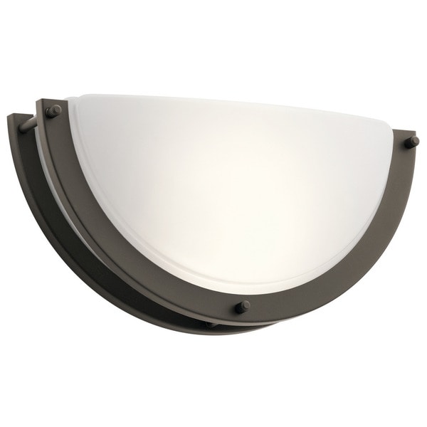 Kichler Lighting Contemporary 1-light Olde Bronze LED Wall Sconce