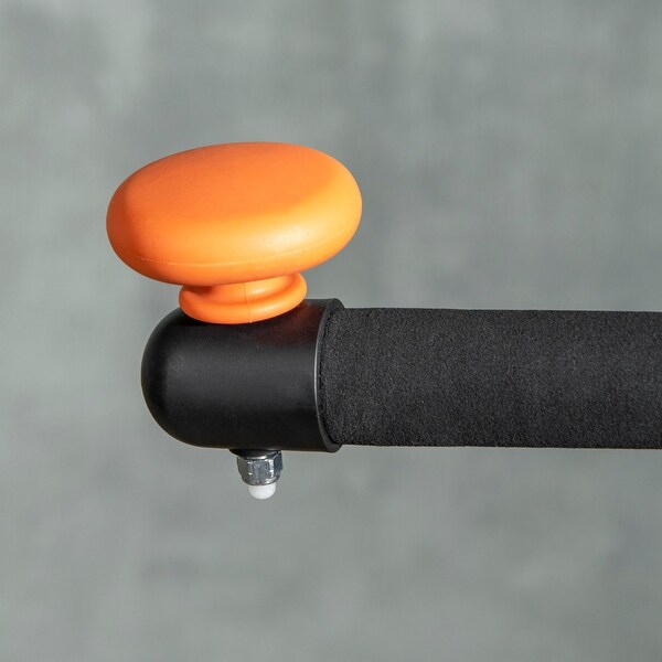 Soozier Foldable Ab Twister, Height Adjustable Twist Board with LCD Monitor, Body Shaper Machine for Abs, Waist, Core, Legs