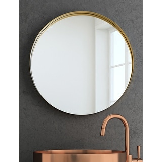 KOHROS Round Framed wall Bathroom Mirrors