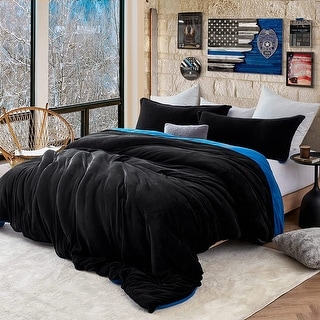 Even Heroes Need Sleep - Coma Inducer Oversized Comforter Set - Thickest Blue Line