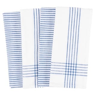Monoco Relaxed Casual Kitchen Towels, Set of 4