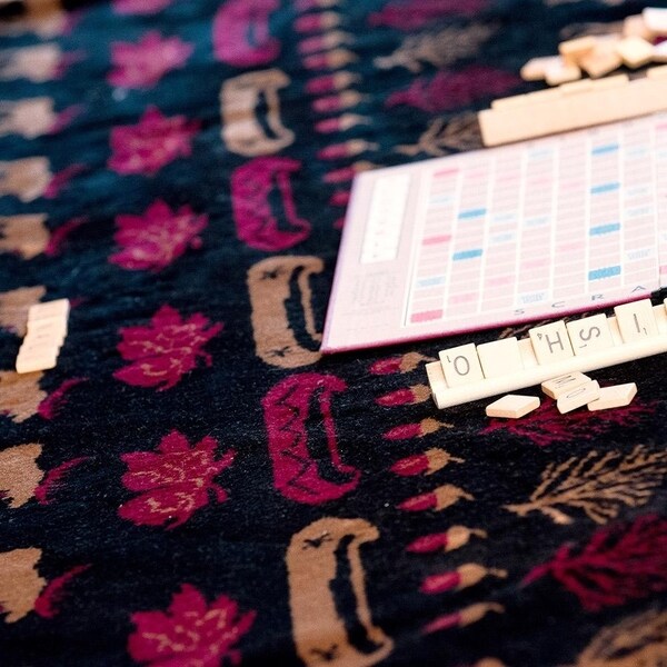 Denali Black Denali Lake/Merlot Microplush Blanket