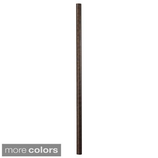 7-foot Tall Outdoor Steel Light Pole Post