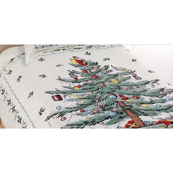 Spode Christmas Tree Twin Comforter Set