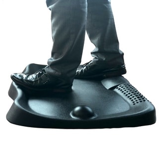 The Not-Flat Standing Desk Anti-Fatigue Massage Mat with Calculated Terrain