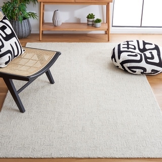 SAFAVIEH Handmade Micro-Loop Courteney Transitional Wool Rug