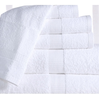 Extrasoft and Absorbent Solid Colored Cotton 6-piece Towel Set