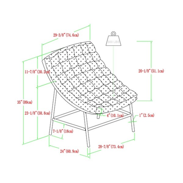 Middlebrook Outdoor Rattan Papasan Chairs with Cushions, Set of 2