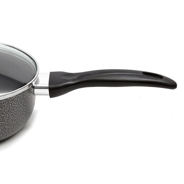 Brentwood Saucepan Aluminum Non-Stick 3 Qt-Gray