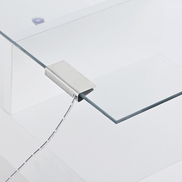 Shoe Cabinet with 2 Flip Drawers and LED Light, Shoe Rack with Drawer, Freestanding Shoes Organizer Shoe Storage Cabinet