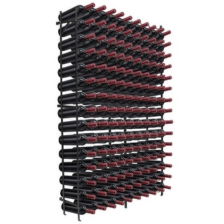 Freestanding Metal Wine Rack - Up to 150 Wine Bottles