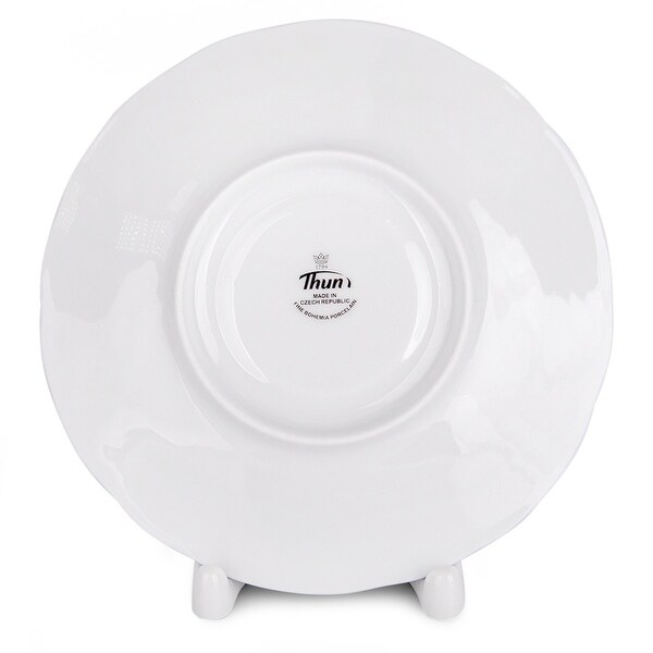 Constance Blue & White Porcelain Dessert Plate Set of 4 - 7.5"