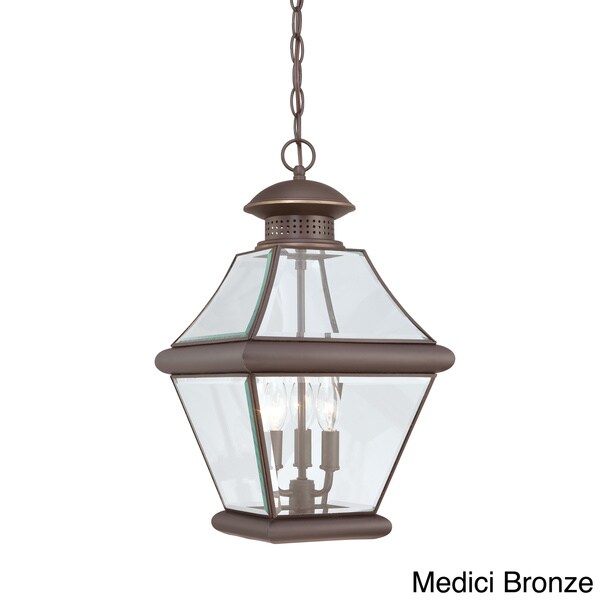 Quoizel Rutledge 3-light Outdoor Pendant
