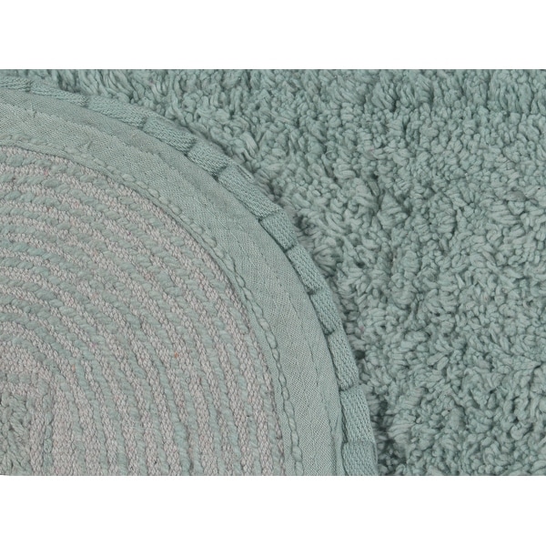 Radiant Collection Absorbent Cotton Machine Washable Bath Rug