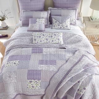Donna Sharp Lavender Rose Cotton Quilt Collection