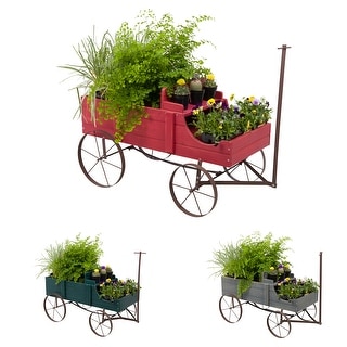 Fleur Decorative Wagon Garden Planter