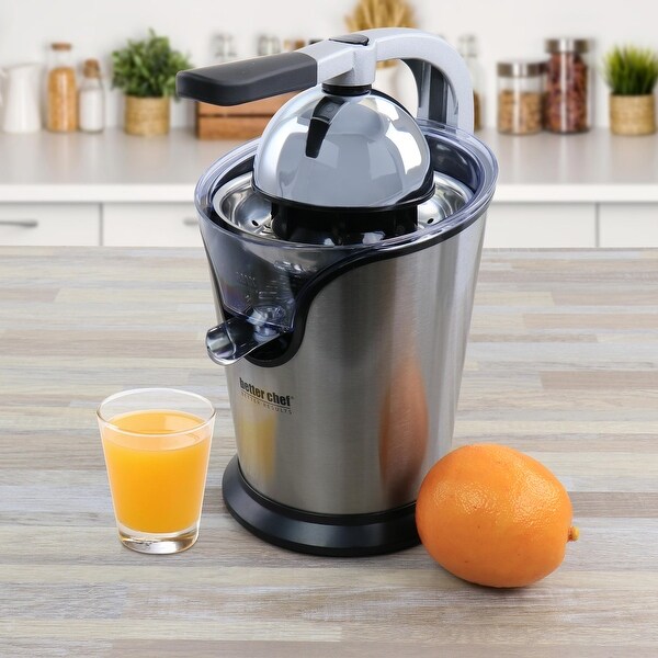Better Chef Stainless Steel Electric Juice Press