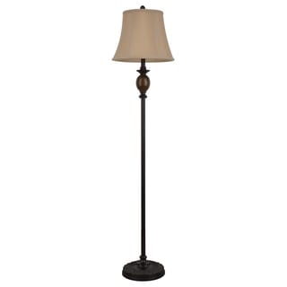 61-inch Bronze Finished Floor Lamp