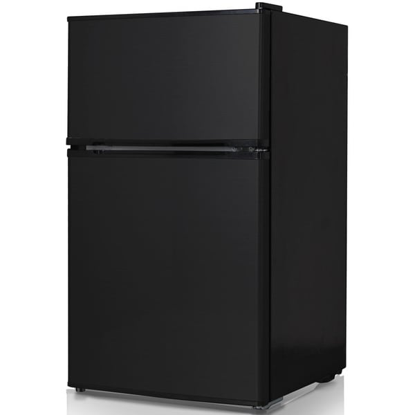 Keystone Energy Star Black 3.1 Cubic Foot Compact 2-Door Refrigerator/ Freezer
