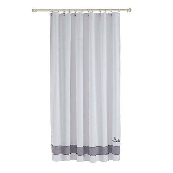 Brooks Brothers Fancy Border Shower Curtain