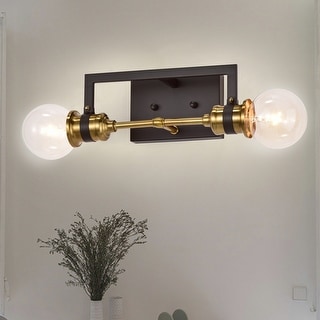 Antique Black and Gold Wall Sconce Indoor Wall Light