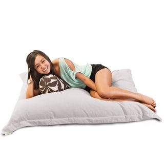 Majestic Home Goods Wales Oversized Floor Plush Pillow 54 in L x 44 in W x 12 in H