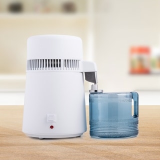 CO-Z 4L 750W Steel Water Distiller, Distilling Pure Water Machine