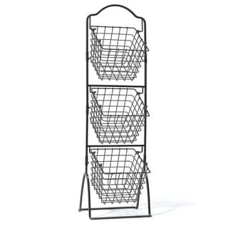 Gourmet Basic 3-tier Wire Market Basket
