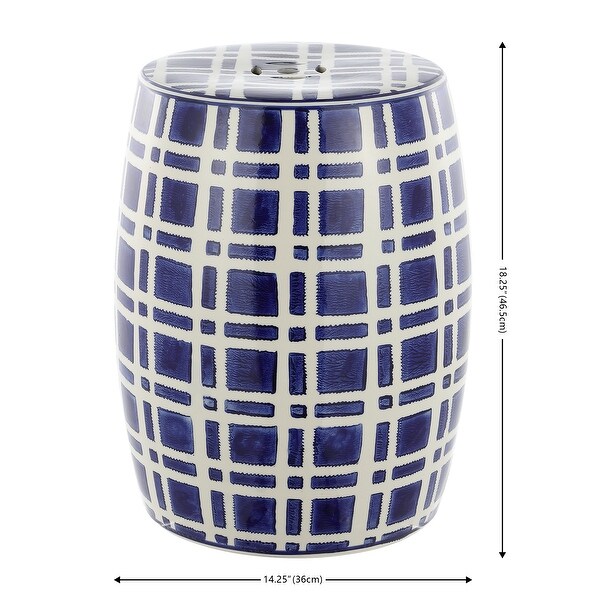 SAFAVIEH Eytan Ceramic Garden Stool