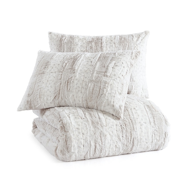 Snow Leopard Comforter Set