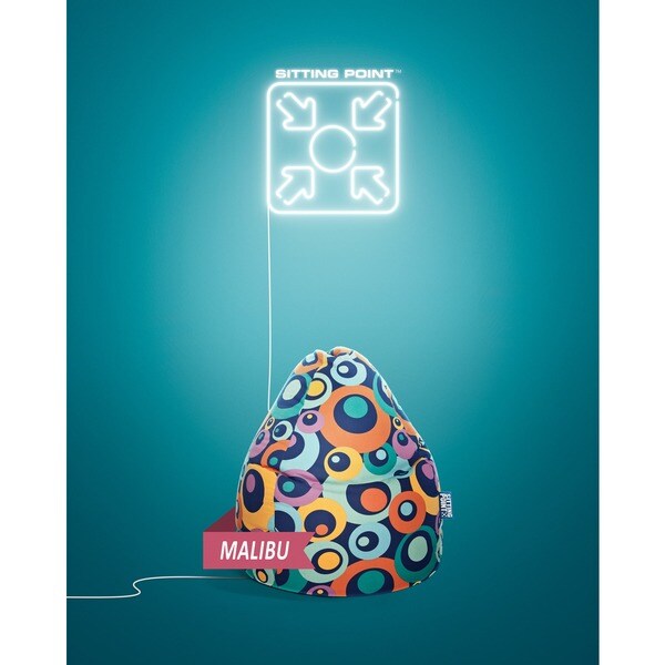 Sitting Point Oeko-Tex Cotton Extra Large Bean Bag