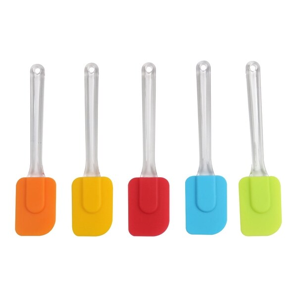 Flexible Silicone Spatula Set Heat Resistant Non Stick