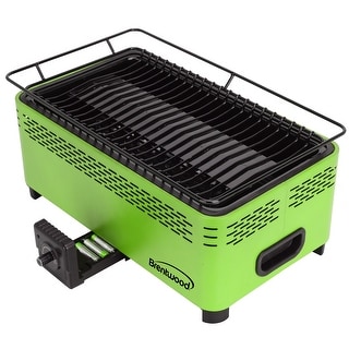 Non-Stick Battery Powered Portable BBQ in Lime