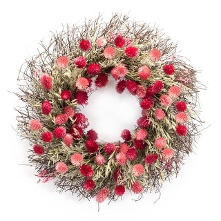 Mixed Natural Pod Wreath
