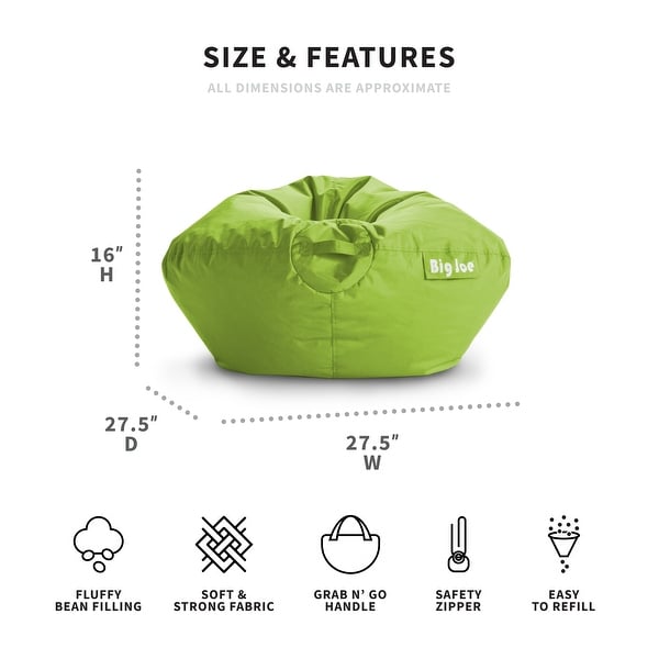 Big Joe Kids' Classic Bean Bag Chair