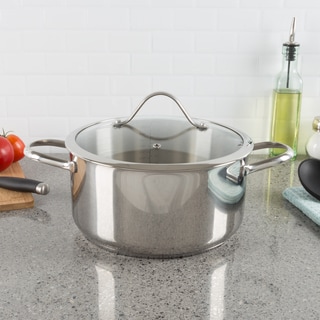 Classic Cuisine 6 Quart Stainless Steel Stock Pot
