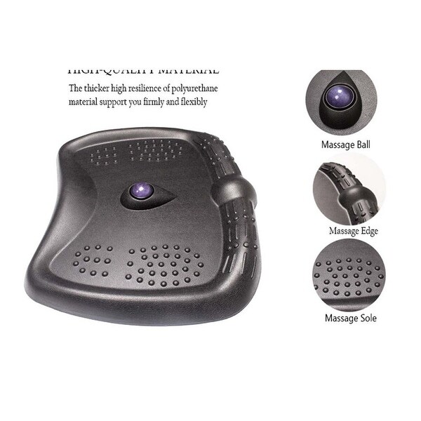 The Not-Flat Standing Desk Anti-Fatigue Massage Mat with Calculated Terrain
