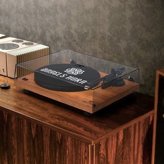 Traditional Style Record Player Vintage Vinyl Turntable