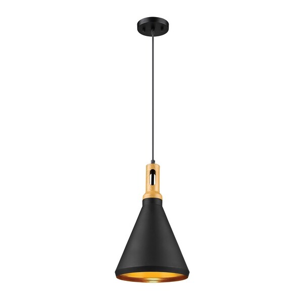 Millennium Lighting Single Light 10" Wide Pendant with Metal Cone