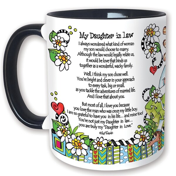 My Wonderful Daughter-In-Law In-Love Coffee Mug - 4.500 x 4.500 x 4.300