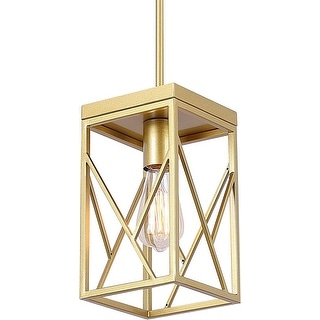 1 Light gold pendant light Metal kitchen island light Modern lights for Pendant