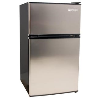 EdgeStar 19 Inch Wide 3.1 Cu. Ft. Energy Star Rated Fridge/Freezer - Stainless Steel