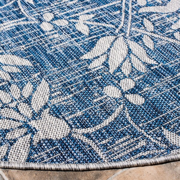 SAFAVIEH Courtyard Jacquline Indoor/ Outdoor Waterproof Patio Backyard Rug