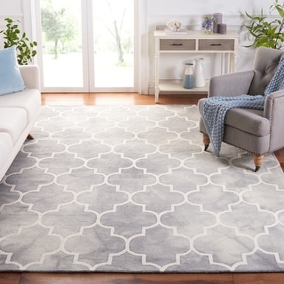 SAFAVIEH Dip Dye Dorinda Hand-tufted Wool Geometric Area Rug